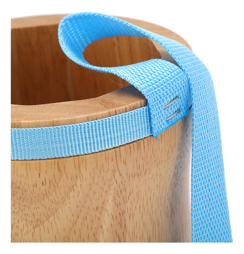 Kit De Mano Blue Drum De Piel De Oveja, De Madera, Para Uso