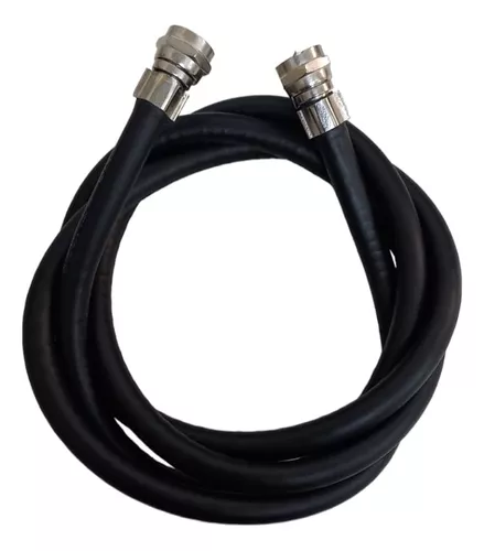 Cable Extension Coaxial Para Antena Tv Rg-6 De 1 Metro