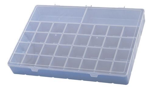 Organizer Case Plus 708 con 34 divisores, color azul