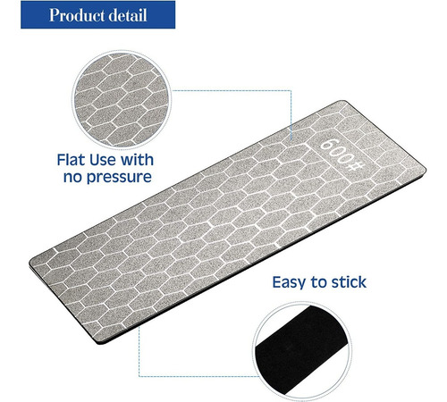 Conjunto De Pedra De Afiar Facas De Cozinha De Diamante 4