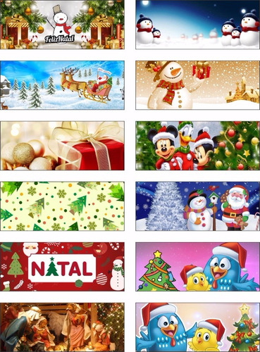 Imagem 6 de 8 de Arquivos Natal Artes Prontas - Sublimação Envio Imediato