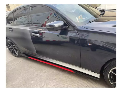 Splitters Lateral Filo Rojo 2.2m Porsche Cayenne 2011