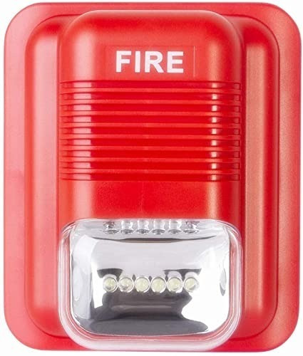 Kitx3 Sirena Incendio Flash+pulsador Rompa Vidrio Emergen24v Rojo