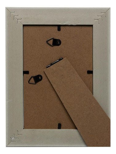 Porta-retrato Lyor De Poliestireno Branco 15cm X 20cm