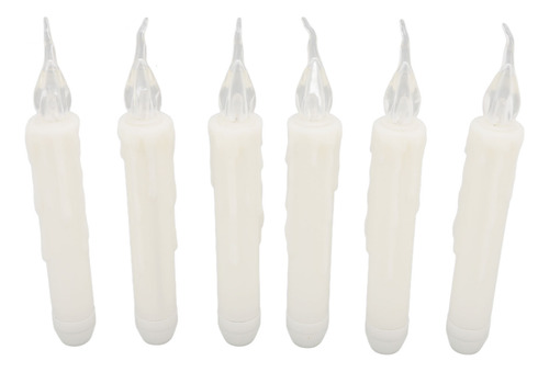 Vela Led Taper Candles Cálida De Tira Larga Para Fiestas