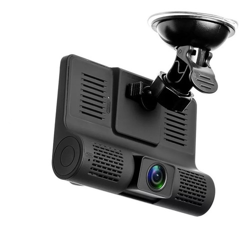 Imagen 2 de 8 de Camara Auto Triple Con Pantalla Full Hd Y Soporte Mli