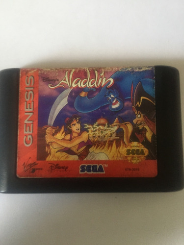 Aladin Do Mega Drive Genesis Usado