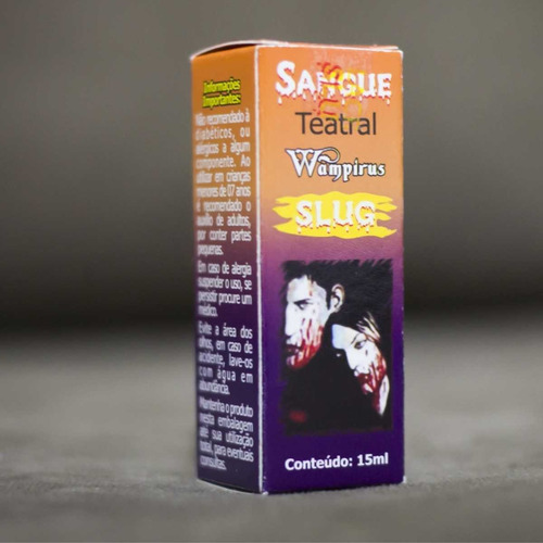 Imagem 5 de 7 de Sangue Falso Vermelho 15 Ml Maquiagem Halloween