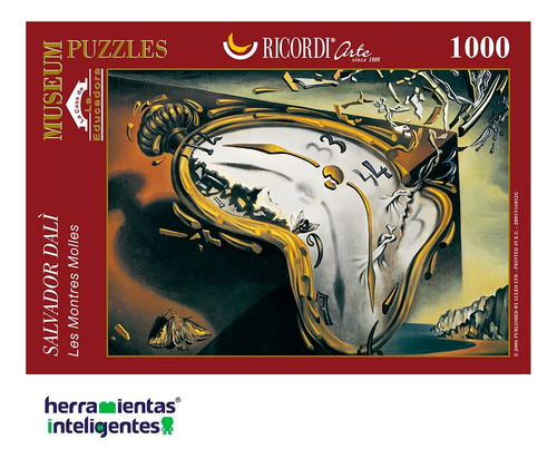 16052 Dalí Reloj Flexible Rompecabezas Ricordi 1000 Pzs
