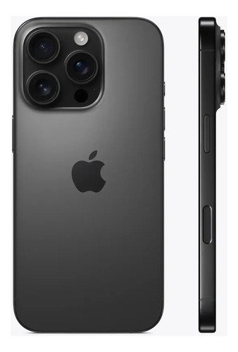 Apple iPhone 16 Pro 128 Gb Titanio Negro Esim Con Caja Original Y Batería 100% (Reacondicionado)