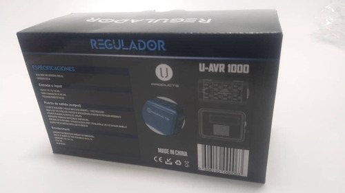 Regulador Products U-avr 1000 8 Tomas 300w