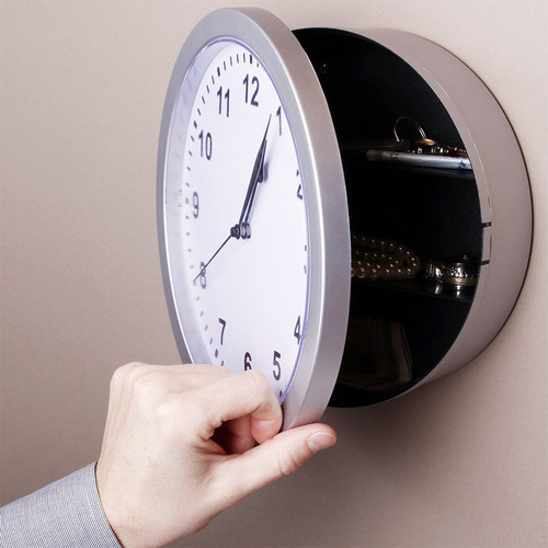 Contenedor Para Reloj De Pared, Oculto, Seguro, Vintage, Gra