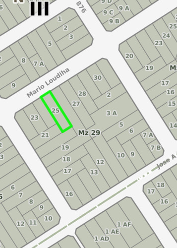 Imagen 3 de 3 de Venta De Lote En Quilmes Oeste 387 M2