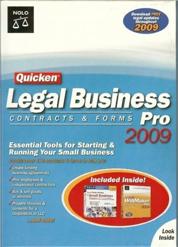 De Nolo Legal Business Pro 2009 Contratos Y Formularios, Más