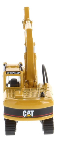 Excavadora miniatura Caterpillar Micro 315d L 1/87, color amarillo
