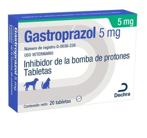 Imagen 1 de 1 de Gastroprazol 5 Mg Caja Con 20 Tabletas