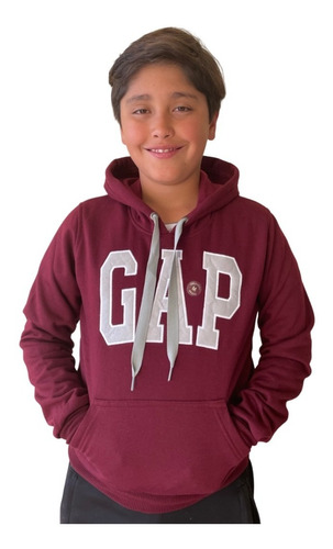 Sudadera Hoodie Gap Gorro Logo Nueva Juniors