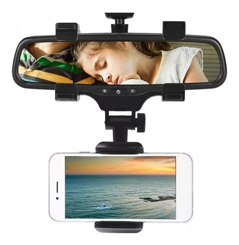 Soporte Holder Para Celular, Retrovisor De Carro Coche