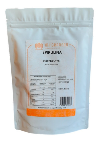 Alga Espirulina 5 Kilogramos