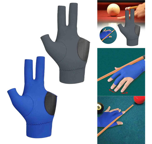 Guante De Billar De Dedos, Guantes De Dedo Separados,