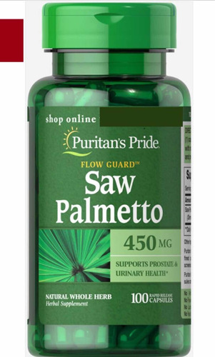 Saw Palmetto Palma Enana 400 Mg 100 - Unidad a $427