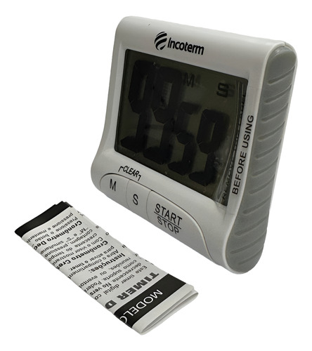 Timer Crônometro Digital Com Alarme 7651 Incoterm