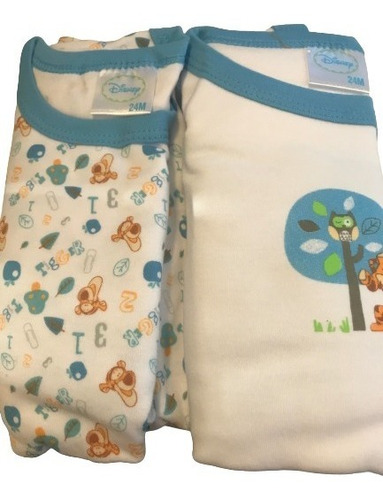 Pack 2 Camisetas Disney Tigger Bebe Azul