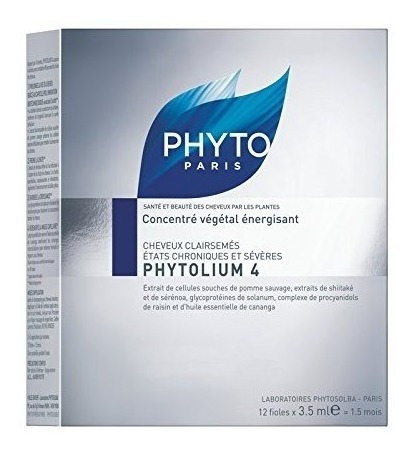 Phyto Phytolium 4 Tratamiento Adelgazamiento Del Cabello, 0,