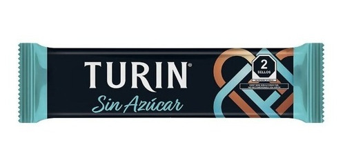Imagen 2 de 3 de Turin Chocolate Amargo Sin Azúcar 55% Cacao 324 Gr 18 Barras