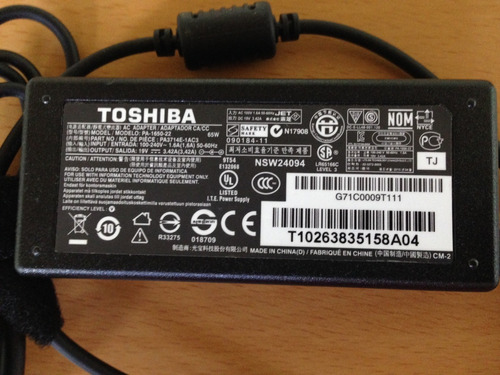 Cargador Laptop Para Toshiba 19v--3.42amp V-i-t Kingpc18