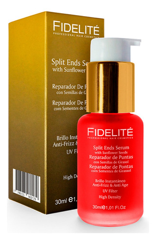 Fidelite Reparador De Puntas Semillas De Girasol 30 Ml