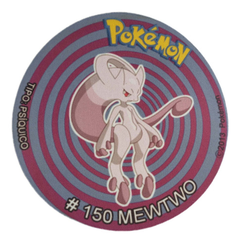 Mousepad Pokémon Mewtwo Tipo Tazo 