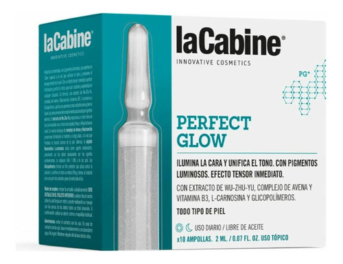 Ampolla La Cabine 2 Ml Perfect Glow 10 Unidades