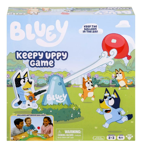 Bluey Set Juego Keepy Uppy Game Atrapa El Globo