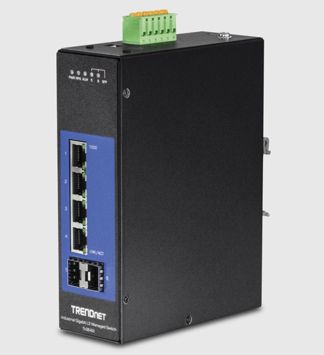 Din Dril Switch Gigabit L2 De 6 Puertos Trendnet