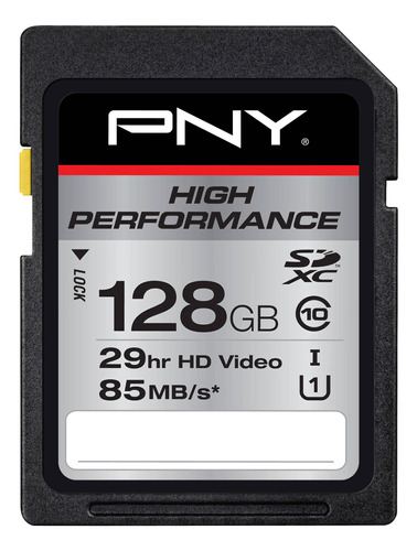 Pny Technologies 128gb High Performance Uhs-i Sdxc Memory Ca