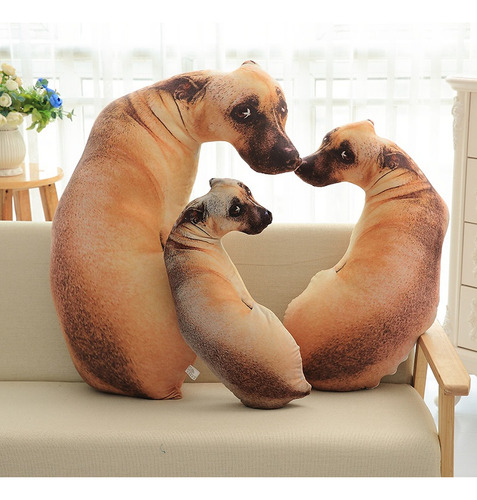 Almohada Creativa, Linda Y Divertida Con Estampado De Perro