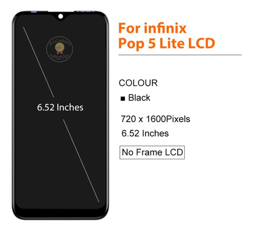 Pantalla Táctil Lcd Para Tecno Pop 5 Lte Bd4 Bd4i Bd4a