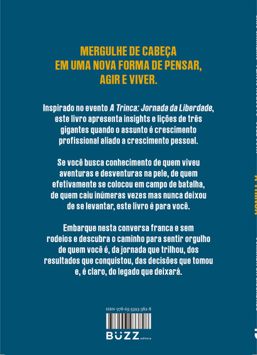 A Trinca: Jornada Da Liberdade, De Joel Jota. Editorial Buzz, Capa Mole, Edição 1 Em Português, 2024