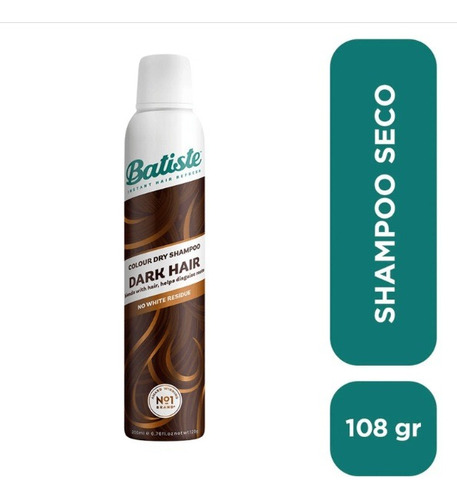 2 Batiste Shampoo En Seco Dark Hair Cabello Oscuro
