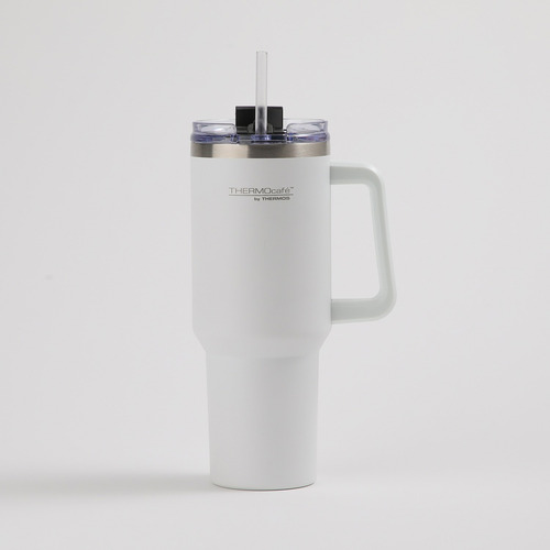 Mug Vaso Térmico Quencher Acero Inox Artic 1,2l Blanco
