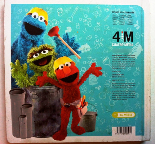 Los Oficios De Elmo 2 Libros Con 5 Rompecabezas C/u (Usado)