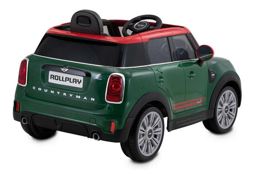 Auto Eléctrico Prinsel Mini Cooper Countryman Verde Color Verde oscuro