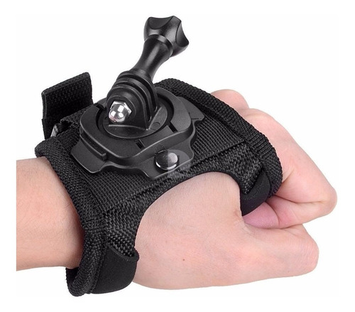 Luva Suporte Alça 360° Mão Pulso Gopro Go Pro Hero 3+ 4 5 Hd