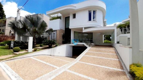 Casa Com 4 Dormitórios À Venda, 850 M² Por R$ 5.100.000,00 - Alphaville Conde Ii - Barueri/sp - Ca1462