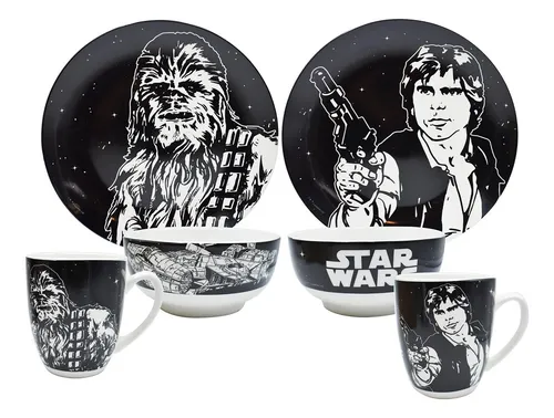 Vajilla H roes Star Wars Episodio Iv 12 Piezas