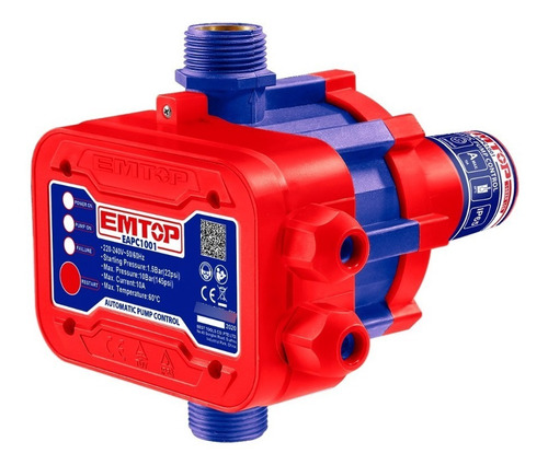 Imagen 1 de 3 de Press Control Automatico Bomba Agua 10a 1puLG 145 Psi