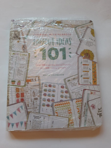 Journal With Purpose Layout Ideas 101: Over 100 Inspiring Journal Layouts Plus 500 Writing Prompts - Helen Colebrook (ingles/novo/veja Descrição)