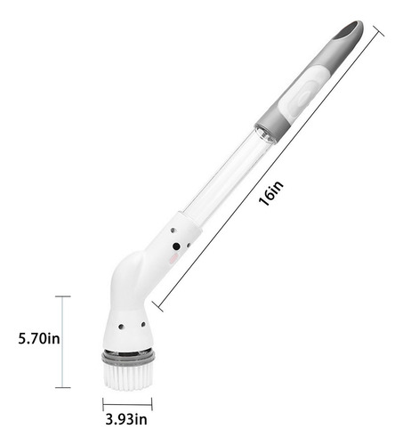 Cepillo De Limpieza Electrico Recargable