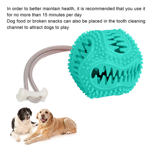 Juguete Con Ventosa Para Perros, Bola Masticable Para Mascot